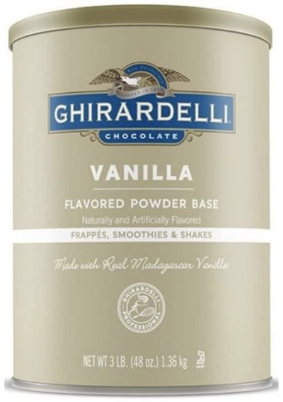 Ghirardelli VANILLA Base Powder 3lb 62105