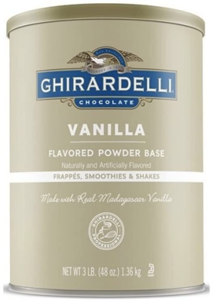Ghirardelli VANILLA Base Powder 3lb 62105