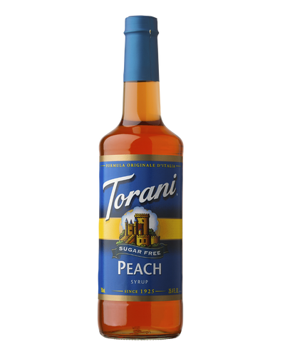 Torani SF Peach Syrup 4/750ml