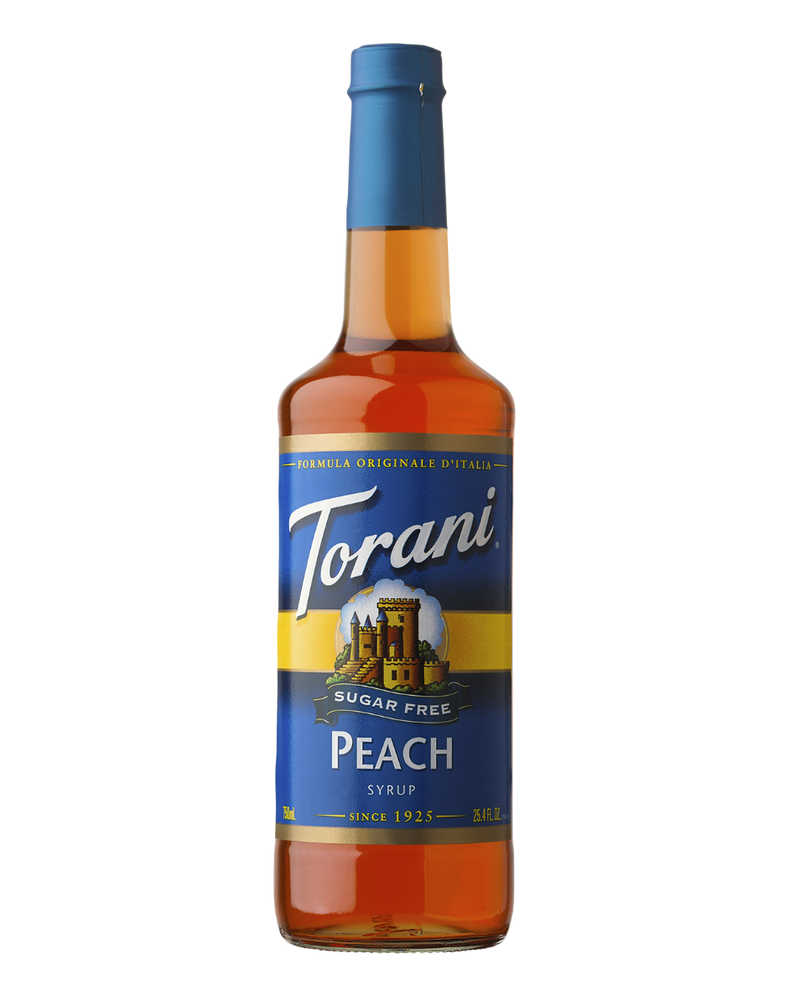 Torani SF Peach Syrup 4/750ml
