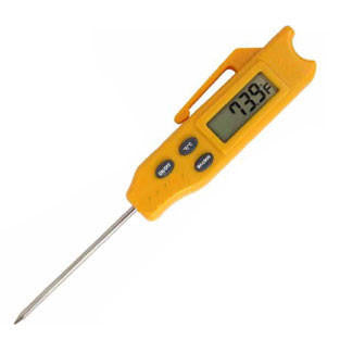 Thermometer Pocket Test 3/4"x4-3/4" Digital Display