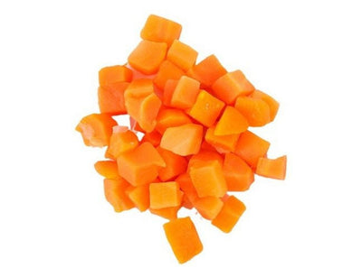 Vegetables Carrots Diced 20lb