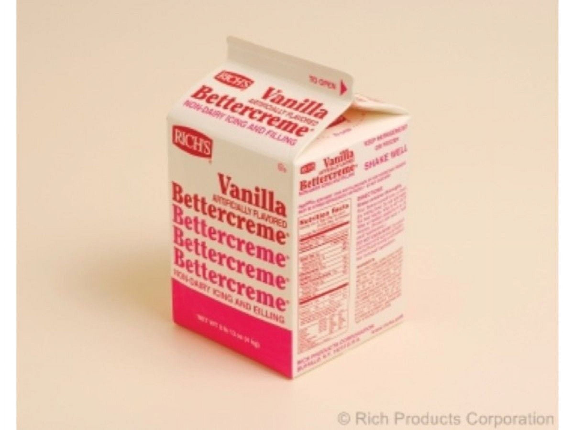 Bettercreme Vanilla Frosting 4/8.8lb