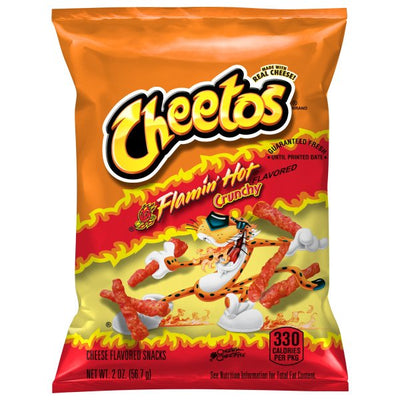 FritoLay Flamming Hot Crunchy Cheetos 24ct