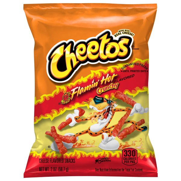 FritoLay Flamming Hot Crunchy Cheetos 24ct