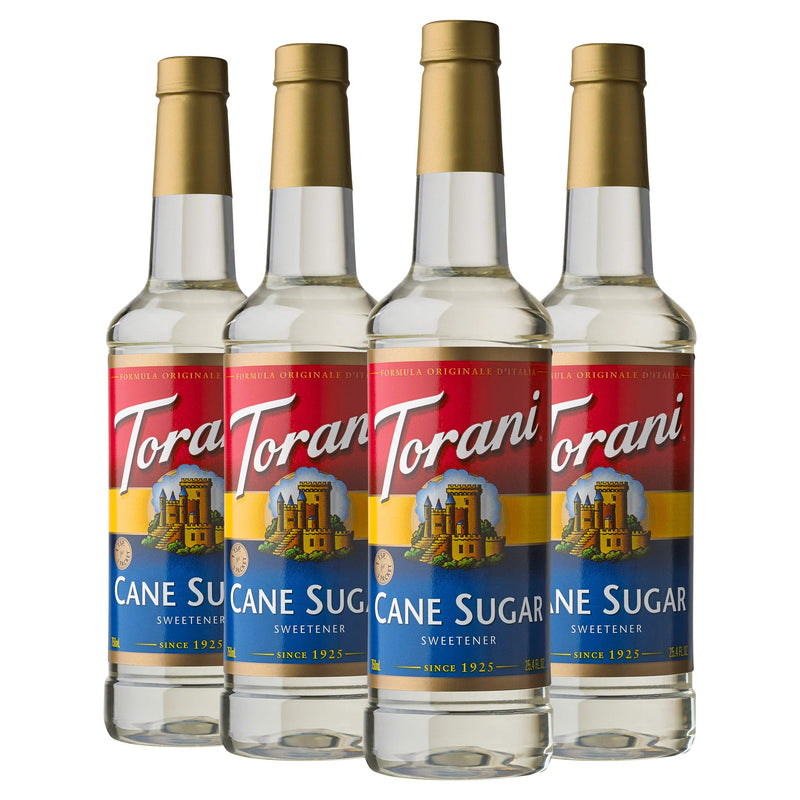 Torani Cane Sugar Sweetener 4/750ml