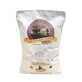 Flour Beehive 100% Organic Unbleached Malted AP 50lb
