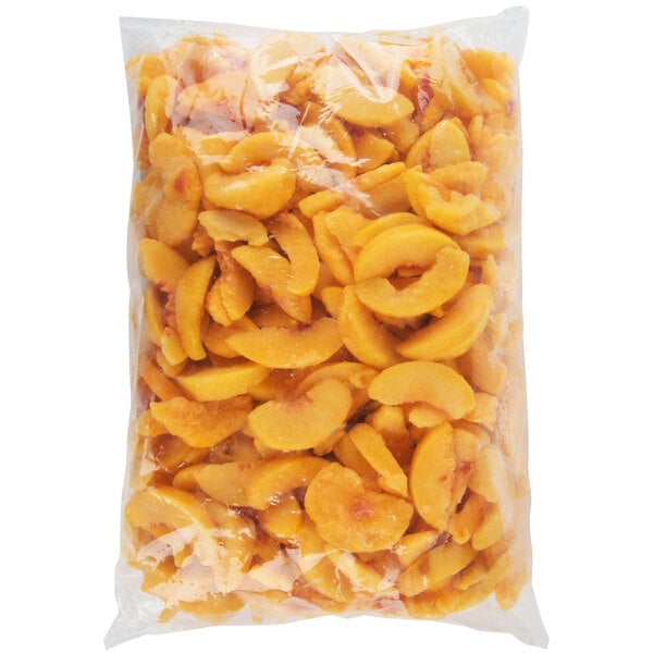 IQF Peaches - Sliced 2/5lb