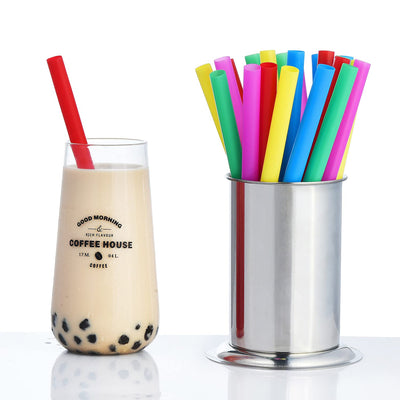Straws Boba 8in Straight Cut 1050ct Tapioca (8TSCB66)