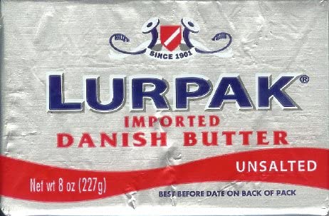 Butter Unsalted Danish Lurpak 20/8oz