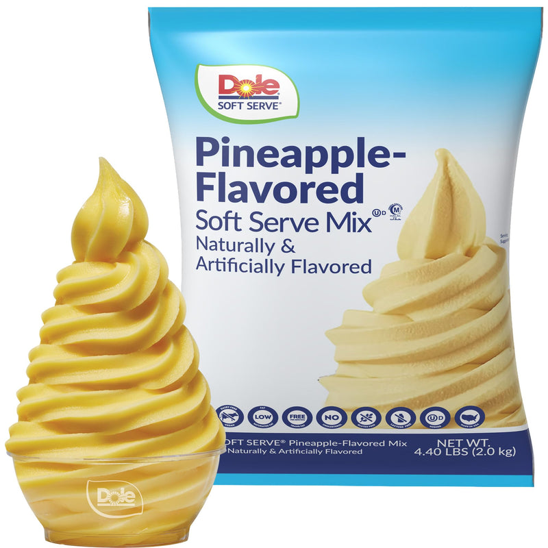 Pineapple Soft Serve Mix Dole 4/4.4lb