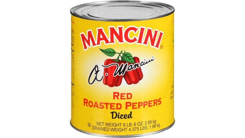 Peppers Red Diced Mancini