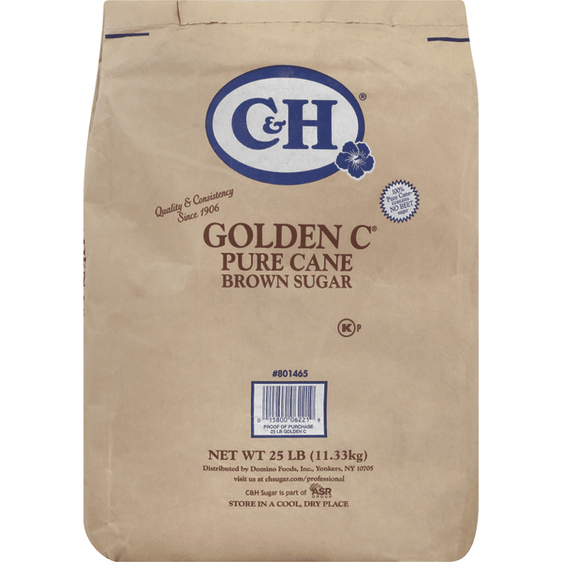 Sugar Brown C & H 25lb
