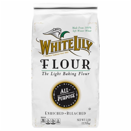 Flour All Purpose White Lily Bleached 8/5lb