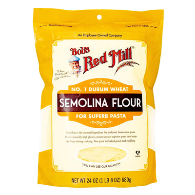 Flour Semolina 4/24oz