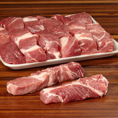 KS Pork Shoulder Country Style Ribs Boneless 6.6lb