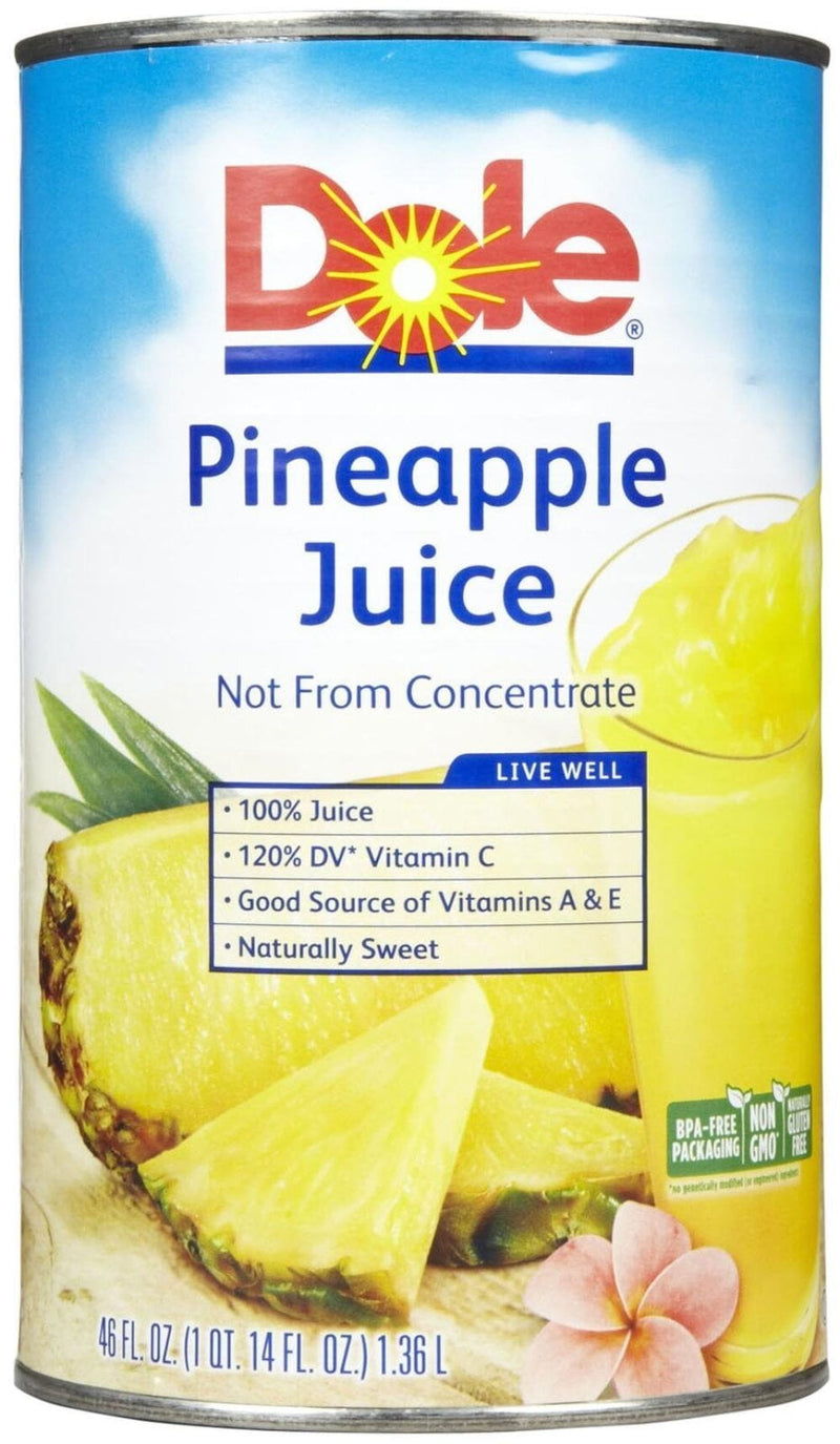 Pineapple Juice Dole 3/46oz