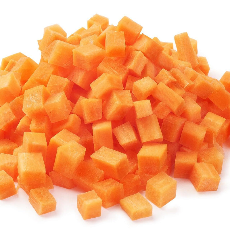 Carrot Diced 3/8" 4/5lb