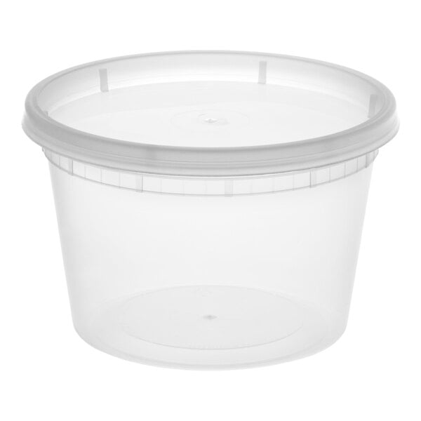 Food Container Deli Clear 16oz 500ct