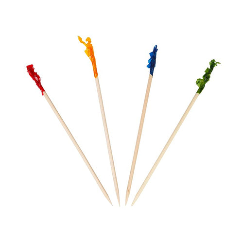 3.75in. Club Frill Picks - Assorted 10/1000ct