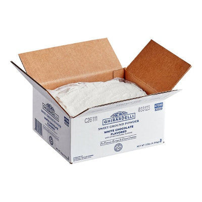 Ghirardelli Sweet Ground White Choc 10lb 62029