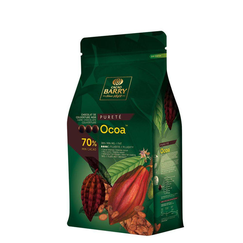 Chocolate Ocoa Pistoles 70% 4/5kg
