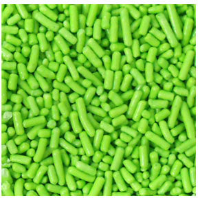 Sprinkles Lime Green Decorettes 6lbs