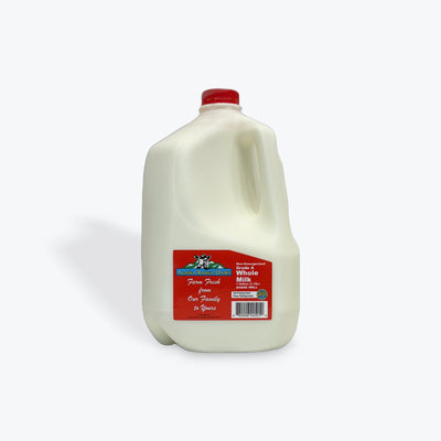 Milk Whole Cream Top Non-Homogenized 1gal Alaska Range Dairy