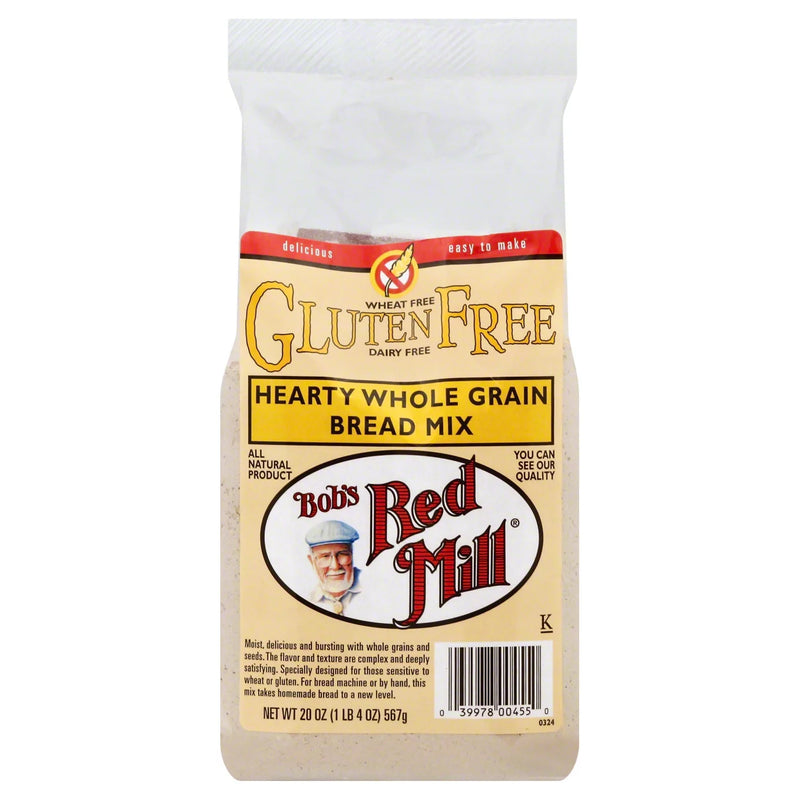 Bread Mix Hearty Whole Grain GF 4/20oz