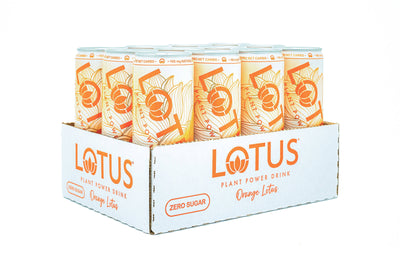 Lotus Orange Plant Power 12pk Zero Sugar