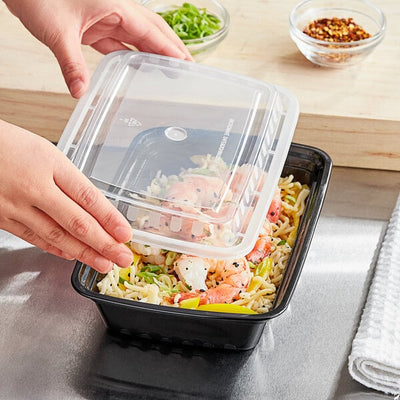 Micro 28oz Food Cont. W/Lid 8.85x6.69x1.88 150ct