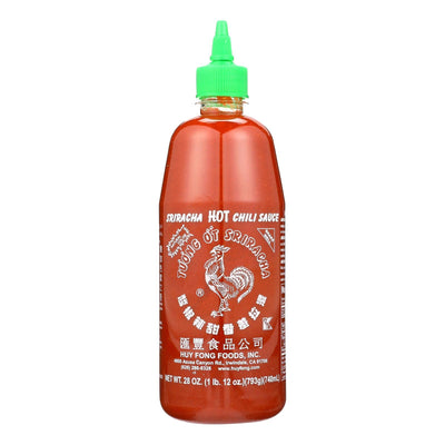 Huy Fong Sriracha Chili Sauce 28oz Bottle