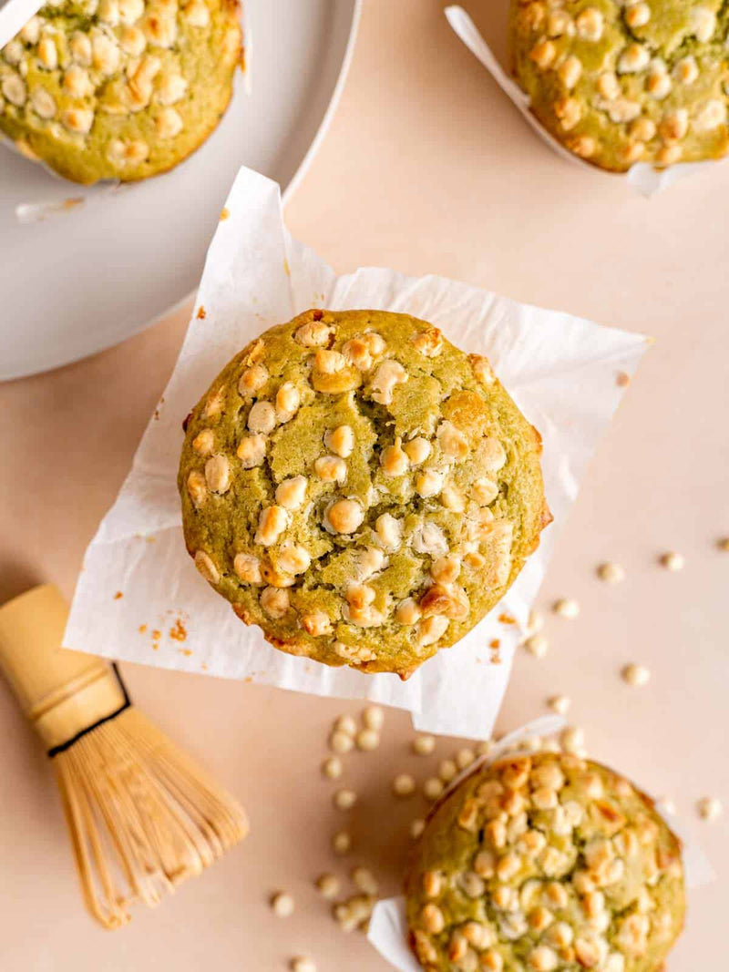 Muffins Green Tea White Chocolate Chip 24ct