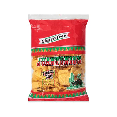 Chips Corn Tortilla Juantonio's 8/24oz Bags