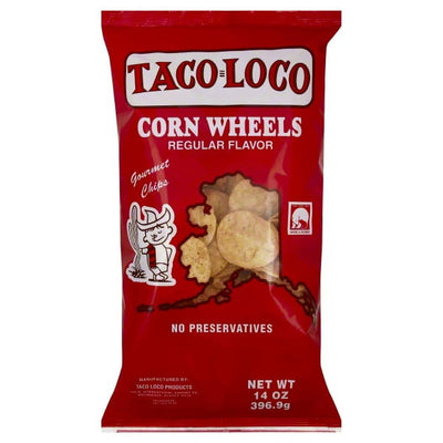 Chips Corn 14oz Taco Loco