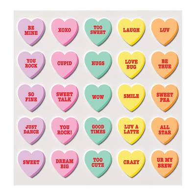 Cruzin Cap - Heart with Words 1/250ct