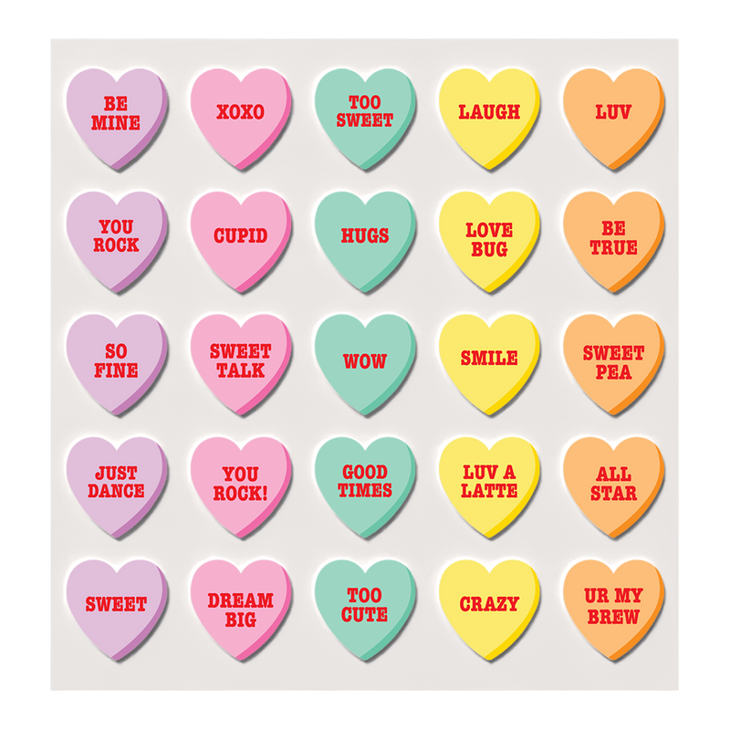Cruzin Cap - Heart with Words 1/250ct