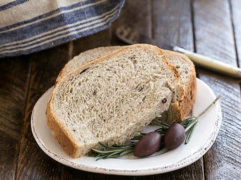 Bread Rosemary Kalamata Loaf