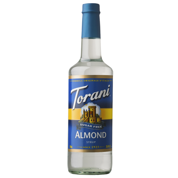 Torani SF Almond 12/750ml