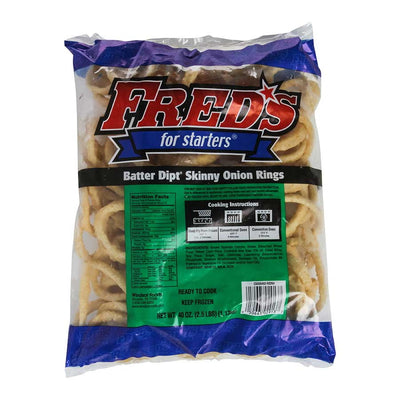 Onion Ring Battered 4/2.5lb Freds