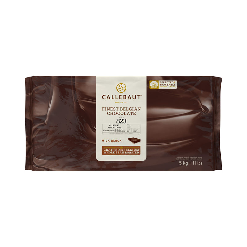 Callebaut Milk Chocolate -C823NV123- 5/11lb (31.7%)