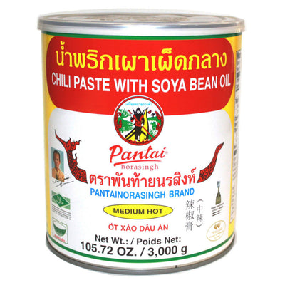 Pantai Chili Paste in Bean Oil 3kg Can