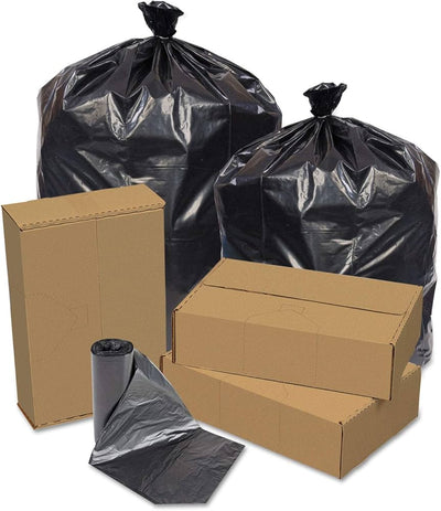 45 Gal Black Can Liner 1.5 mil - 40x46 100ct