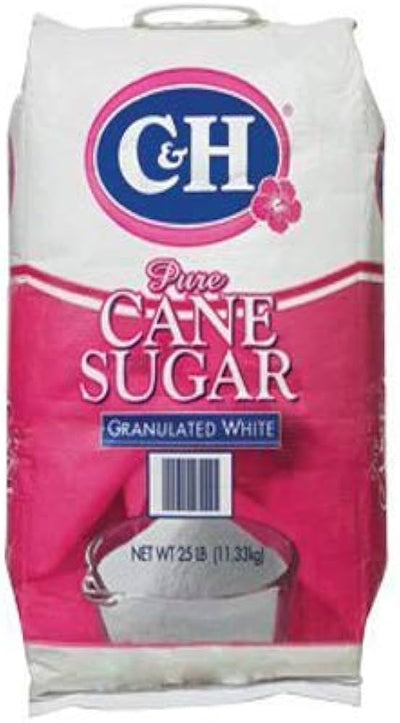 Granulated Sugar 25lb C&H
