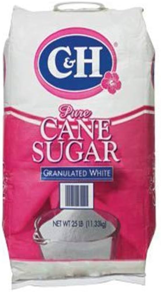 Granulated Sugar 25lb C&H