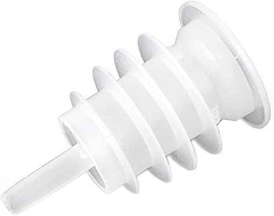 Pourers-Medium Plastic White 12ct