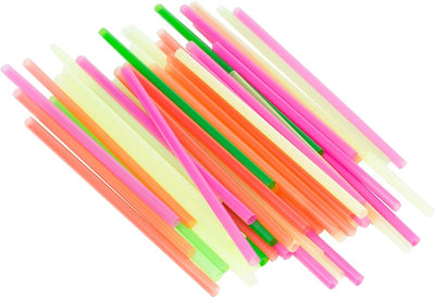 Straws 8" Neon 20/500 (D)