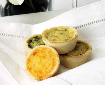 Kabobs Mini Quiche Assorted 200/1oz (K466)