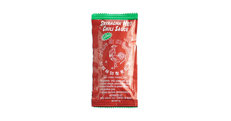 Huy Fong Sriracha Sauce Packets 500/7gm