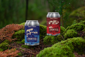 Soda Frontier Wild Blueberry Cream 6/4pk 12oz 49th State